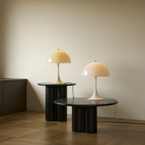 Louis Poulsen Panthella 320 Table Lamp In Living Room - On