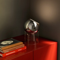 &Tradition Topan VP13 Table Lamp Chrome on Shelf