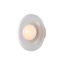SkLO Pillow Wall/Ceiling Light - Clear/ White On
