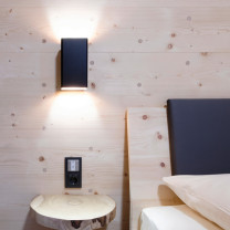 Black/Aluminium BEGA 50213 LED Wall Light