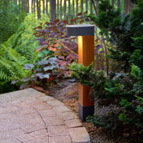 Silver BEGA 84499 LED Outdoor Bollard