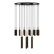 Audo Tubulaire Chandelier 20