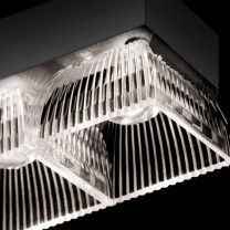 Artemide Somnium Stand Alone LED Suspension Light Close Up 2