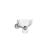 Flos Nocturne LED Wall / Ceiling Light Bowl Silver