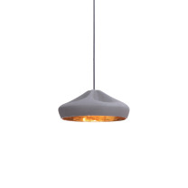Marset Pleat Box 36 LED Pendant Grey Gold