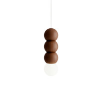 Hollis + Morris Stala Pendant - Small, Walnut
