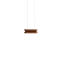 Hollis + Morris Beaufort M2 Horizontal LED Pendant - 13, Walnut