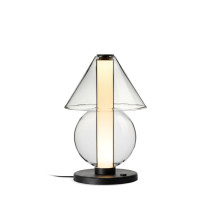 Marset Fragile S LED Table Lamp Black - Cone & Sphere