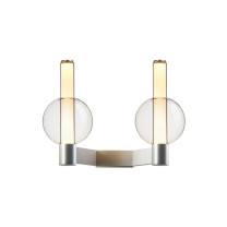 Marset Fragile A2 Wall Light Aluminium - Sphere