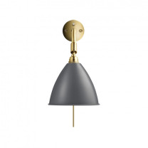Gubi Bestlite BL7 Wall Light Brass Matt Grey