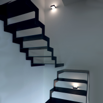 Davide Groppi Toast LED Wall Light - Featured in stairway