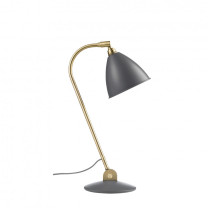 Gubi Bestlite BL2 Table Lamp Brass Matt Grey