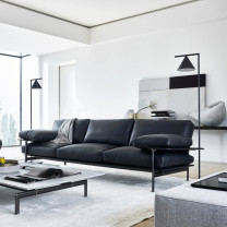 Black Flos Captain Flint LED Floor Lamp