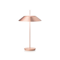 Vibia Mayfair LED Table Lamp Steel 5505 Copper