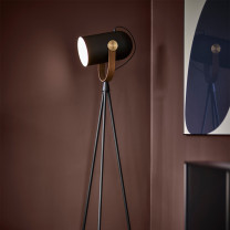 Smoked Oak Le Klint Carronade II Floor Lamp