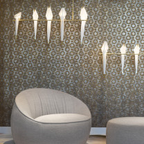 Moooi Perch Branch LED in Sitting Room