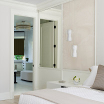 Lee Broom Chamber Large Pendants in Bedroom