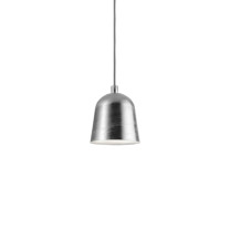 Zero Convex Pendant Light Small Steel