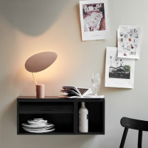 Northern Ombre Table Lamp on shelf