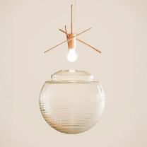 Artemide Vitruvio Pendant Frame and Shade