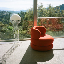 Verpan Wire Floor Lamp in Living Room