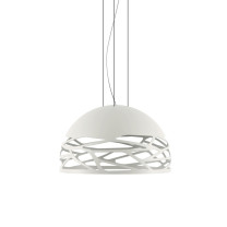 Lodes Kelly Dome Pendant Small White