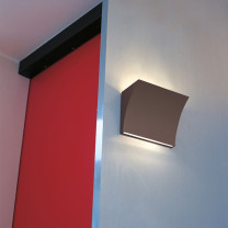 Grey Flos Pochette LED Up/Down Wall Light