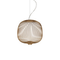 Foscarini Spokes 2 LED MyLight Pendant Light - Small, Copper