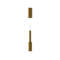 Panzeri Tubino LED Pendant Bronze