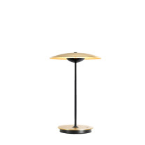 Marset Ginger 20 M Portable Table Lamp Brushed Brass