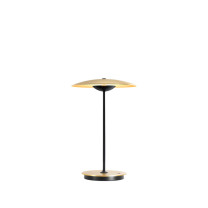 Marset Ginger 20 M LED Portable Table Lamp Brushed Brass