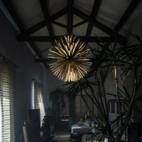 Foscarini Sun-Light of Love LED Suspension - Gold