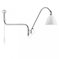 Gubi Bestlite BL10 Wall Light Chrome White Extended