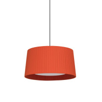 Santa & Cole GT5 Pendant Red Amber with Black Cable