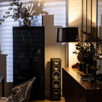 Burgundy Foscarini Twiggy Reading Floor Lamp