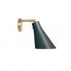 RUBN Miller Wall Light Slate Grey Brass