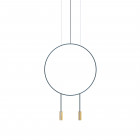 Estiluz Revolta LED Pendant Large 3636 Satin Gold