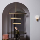 CTO Lighting Artes - 900 Bronze Above Table
