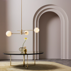 CTO Lighting Trevi Pendant - Small Brass