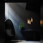 BBrass Tala Basalt Triple Pendant