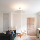 Small Brass Luceplan Millimetro LED Suspension