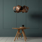 Tom Raffield Drift Pendant Above Table