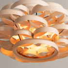 Tom Raffield Gwenen Pendant Closeup