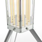 Base of Flos Superwire LED Floor Lamp