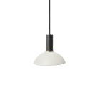 Ferm Living Collect Low Socket Pendant Hoop Black White