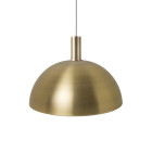 Ferm Living Collect Brass Pendant Dome Low Brass