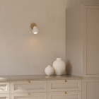 Gold/White Nuura Anoli Spot Surface Light