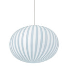 Established & Sons Filigrana Ellipse Pendant - S4 Blue Canes