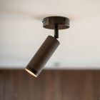J. Adams & Co Spot Single Ceiling Light In Situ Close Up