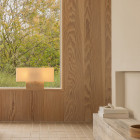 Medium, Travertine Audo Copenhagen Nonna Table Lamp